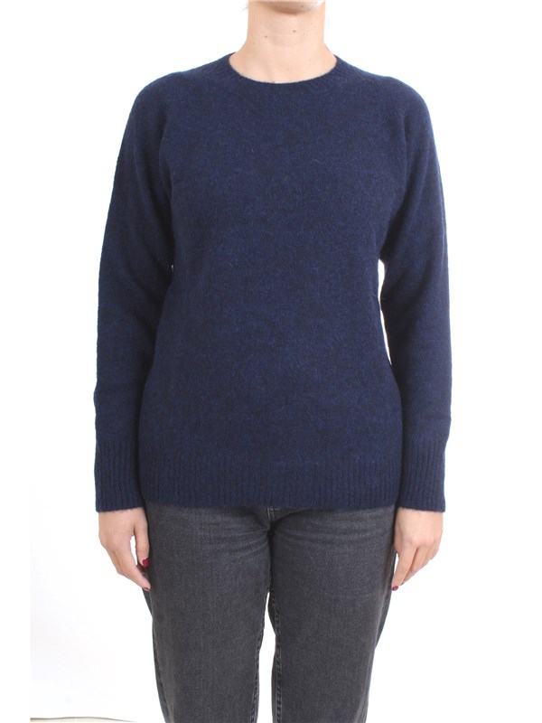 WOOLRICH WWMAG1811 Blue Clothing Woman Pullover WOOLRICH WWMAG1811 Blue Clothing Woman Pullover