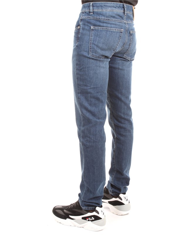 CAMOUFLAGE D00 A320 Blue Clothing Man Jeans