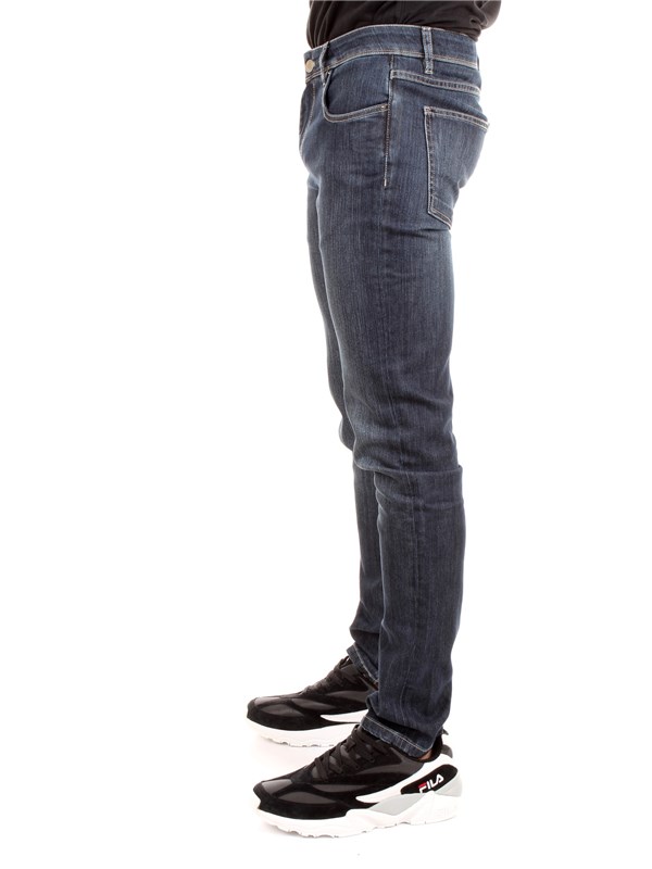 CAMOUFLAGE D00 A154 Dark blue Clothing Man Jeans