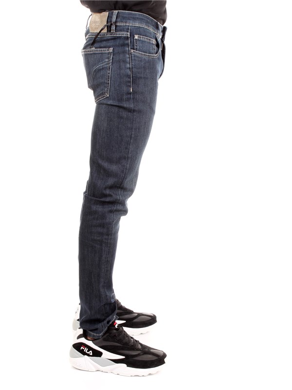 CAMOUFLAGE D00 A154 Dark blue Clothing Man Jeans
