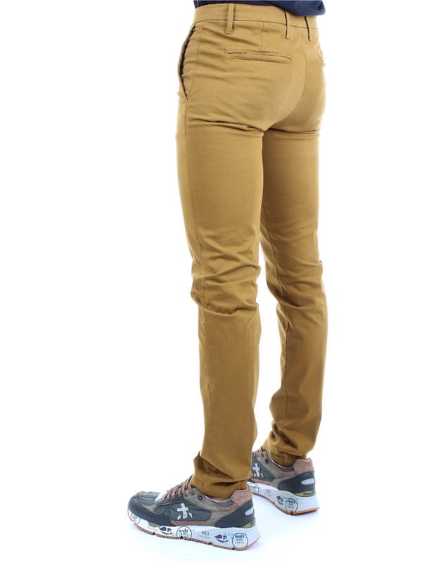 MANUEL RITZ 2732P1578T 193811 Ochre Clothing Man Trousers