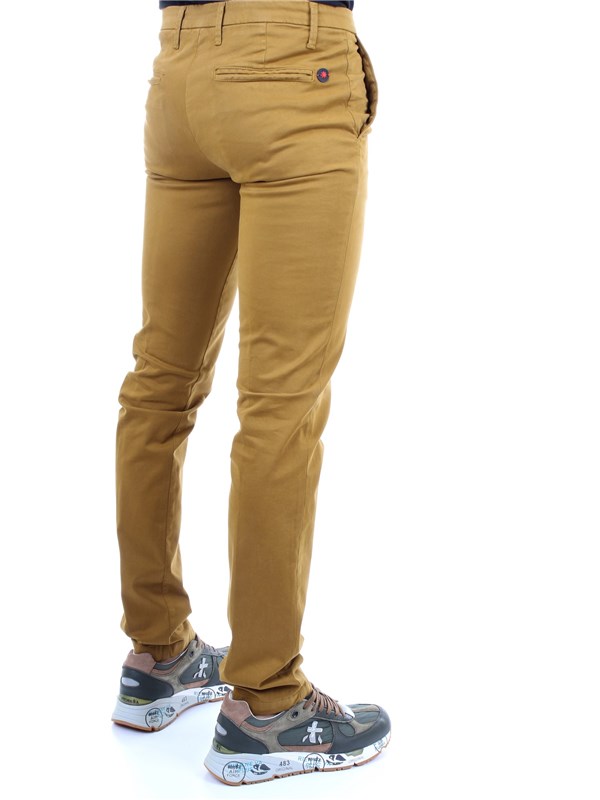 MANUEL RITZ 2732P1578T 193811 Ochre Clothing Man Trousers