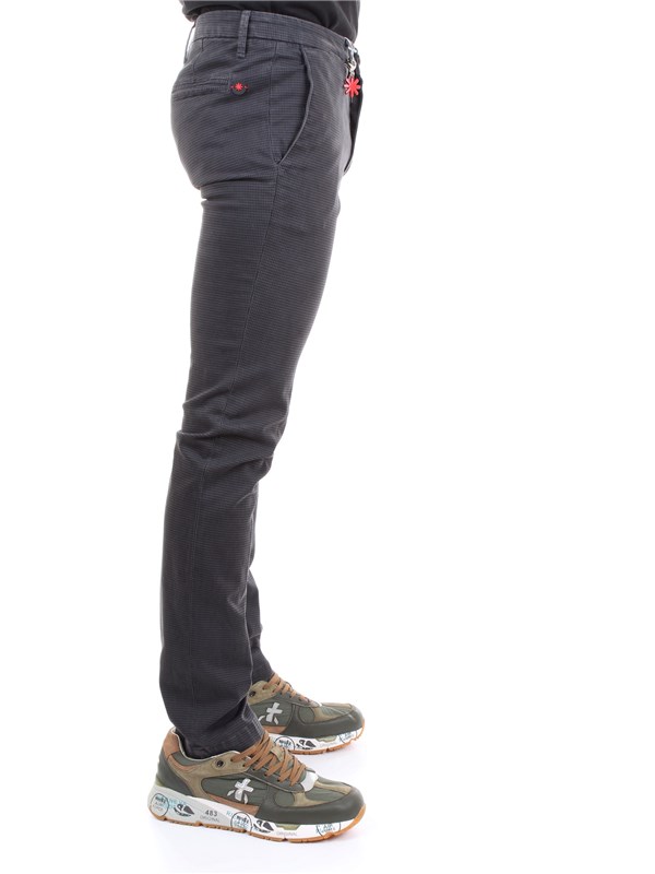 MANUEL RITZ 2732P1578T 193816 Blue Clothing Man Trousers