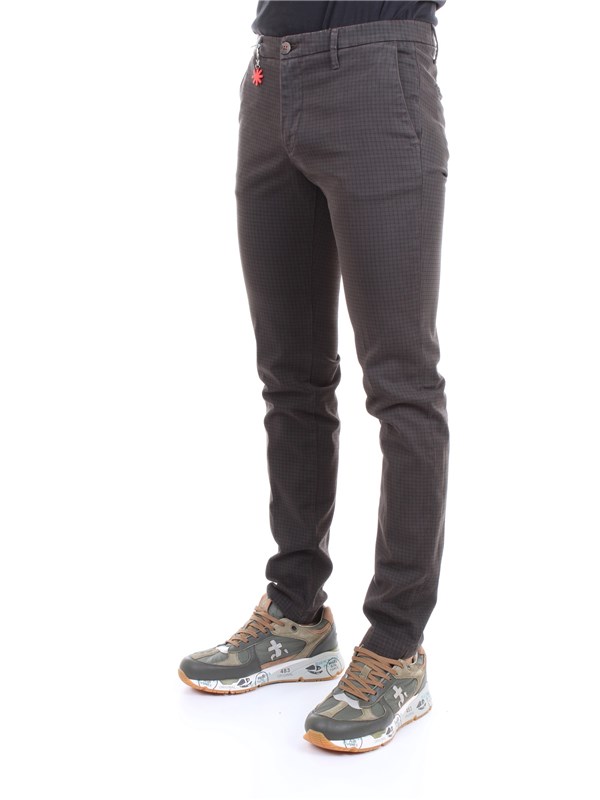 MANUEL RITZ 2732P1578 193813 Dark gray Clothing Man Trousers