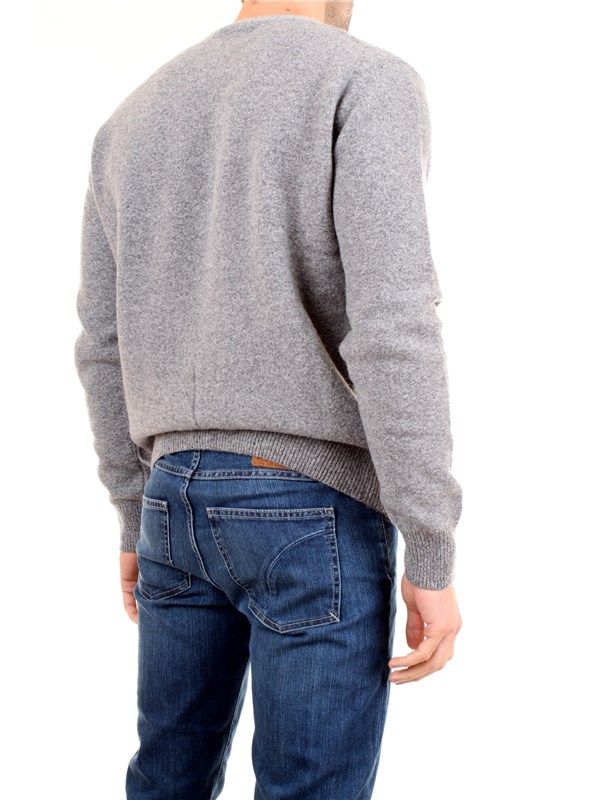 AB KOST 9309 7040 Grey Clothing Man Pullover