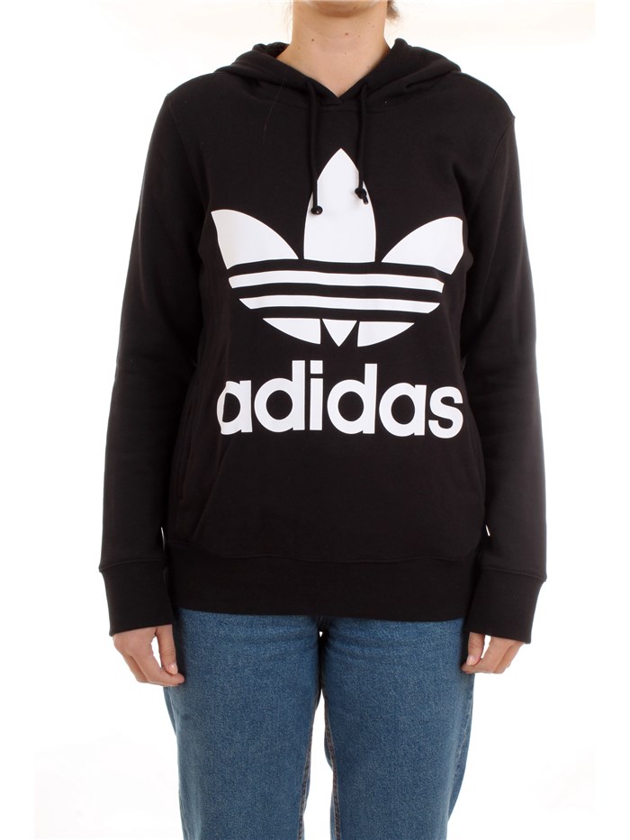 ADIDAS ORIGINALS CE2408 Black Clothing Woman Sweater ADIDAS ORIGINALS CE2408 Black Clothing Woman Sweater