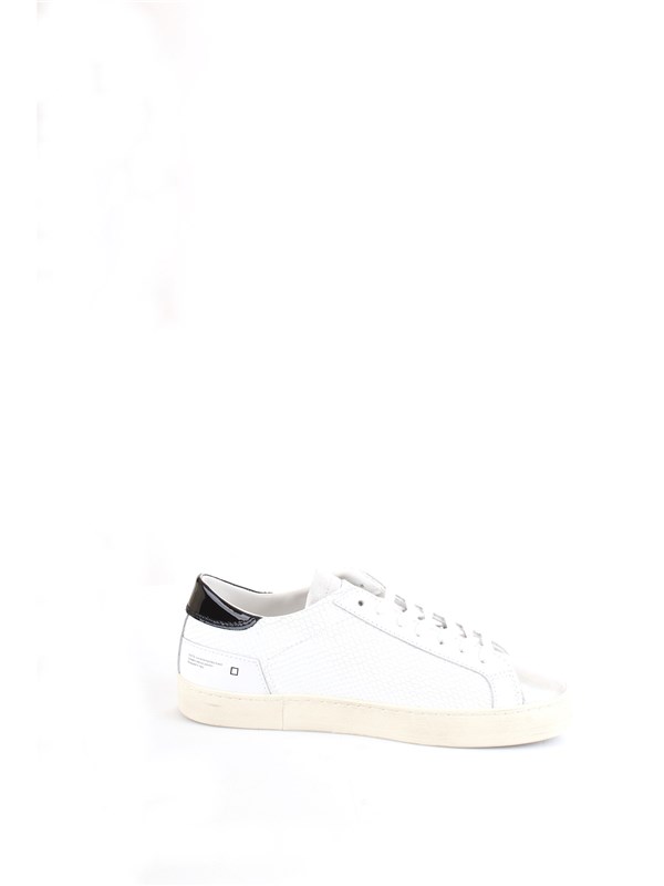 D.A.T.E. W321-HL-RO-WH White Shoes Woman Sneakers