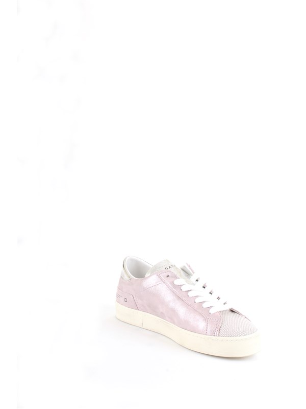 D.A.T.E. W321-HL-ST-PK Pink Shoes Woman Sneakers