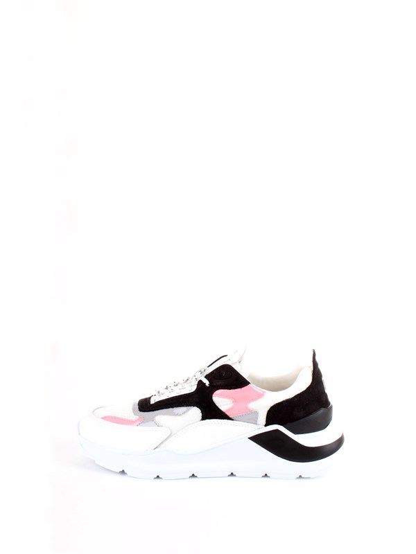 D.A.T.E. W321-FG-NK-WP White Shoes Woman Sneakers D.A.T.E. W321-FG-NK-WP White Shoes Woman Sneakers