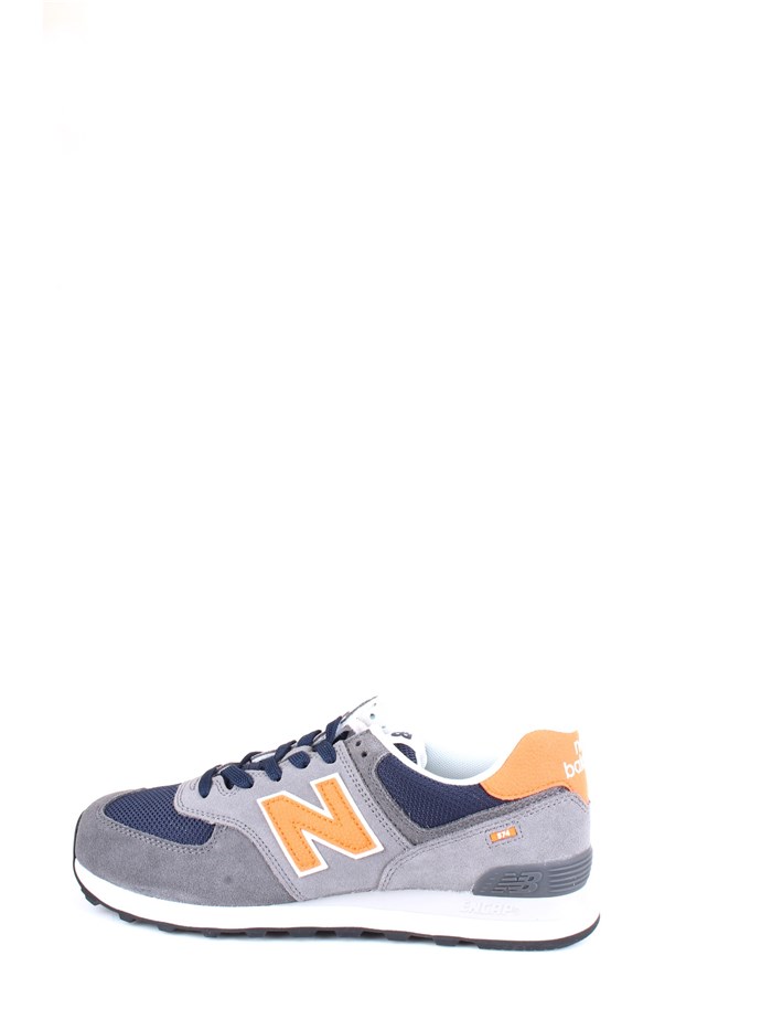 NEW BALANCE ML574EAF Grey Shoes Man Sneakers NEW BALANCE ML574EAF Grey Shoes Man Sneakers