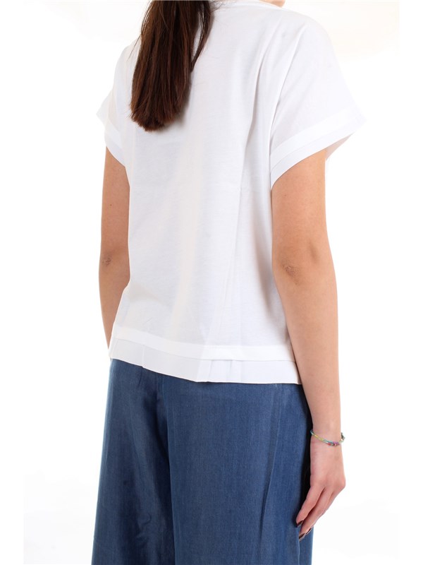 PENNYBLACK 39715220 White Clothing Woman T-Shirt/Polo