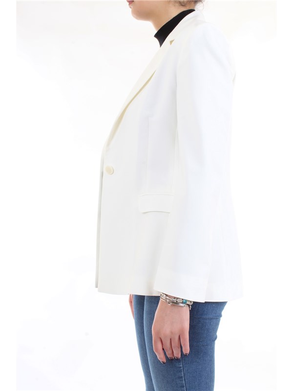PENNYBLACK 10411020 White Clothing Woman Jacket