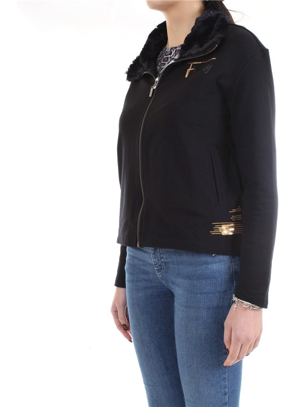 FREDDY F8WALS2 Black Clothing Woman Sweater