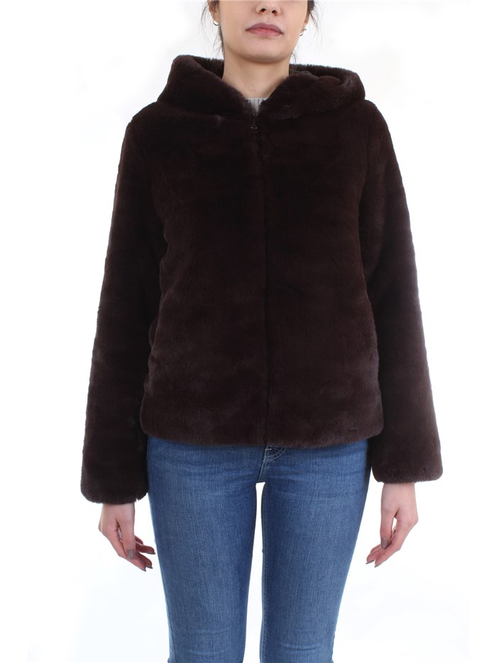 Meheran 18191 Brown Clothing Woman Jacket Meheran 18191 Brown Clothing Woman Jacket