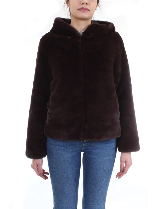 Meheran 18191 Brown Clothing Woman Jacket Meheran 18191 Brown Clothing Woman Jacket