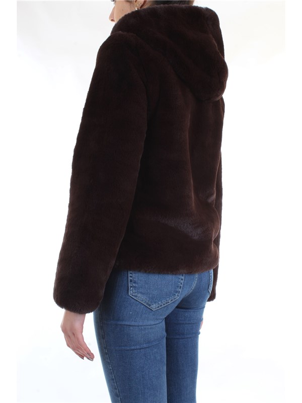 Meheran 18191 Brown Clothing Woman Jacket