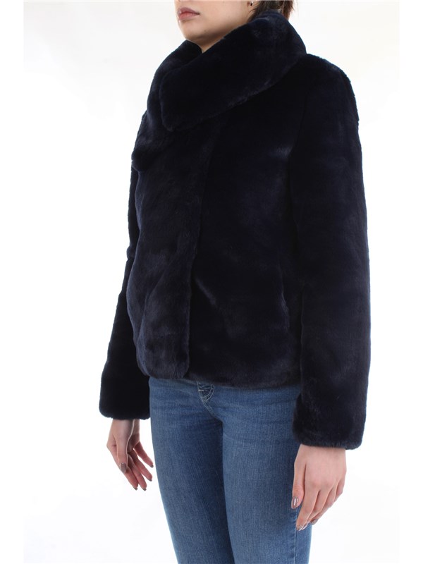 Meheran 18183 Blue Clothing Woman Jacket
