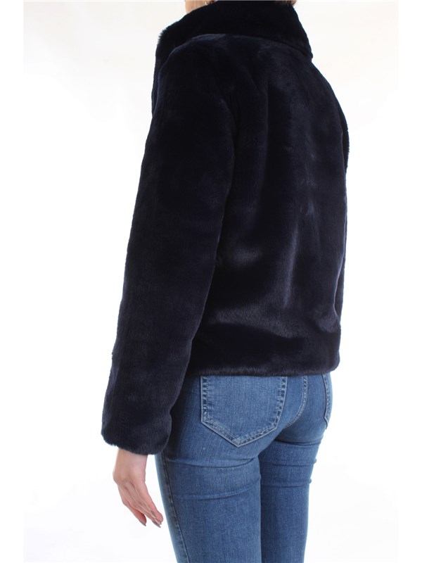 Meheran 18183 Blue Clothing Woman Jacket