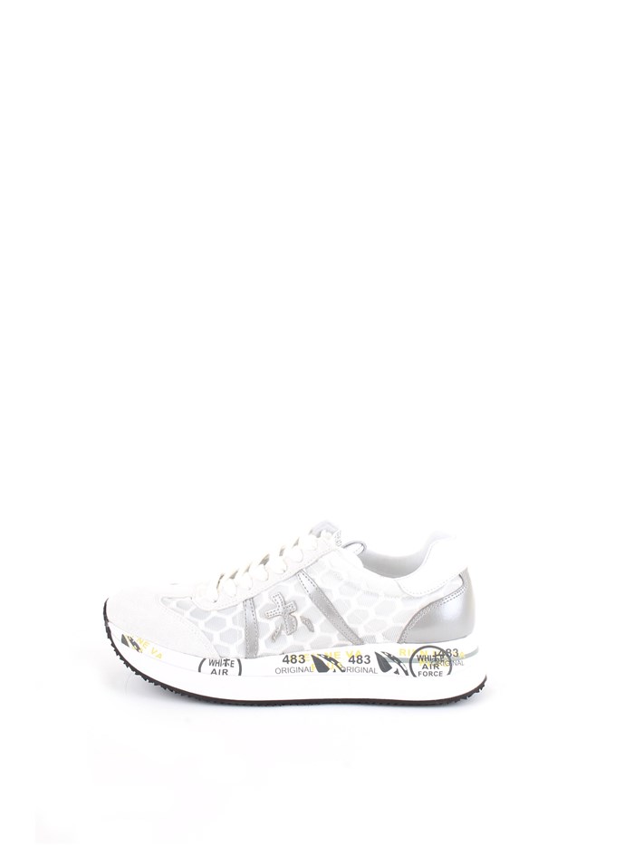 PREMIATA CONNY 4618 White Shoes Woman Sneakers PREMIATA CONNY 4618 White Shoes Woman Sneakers