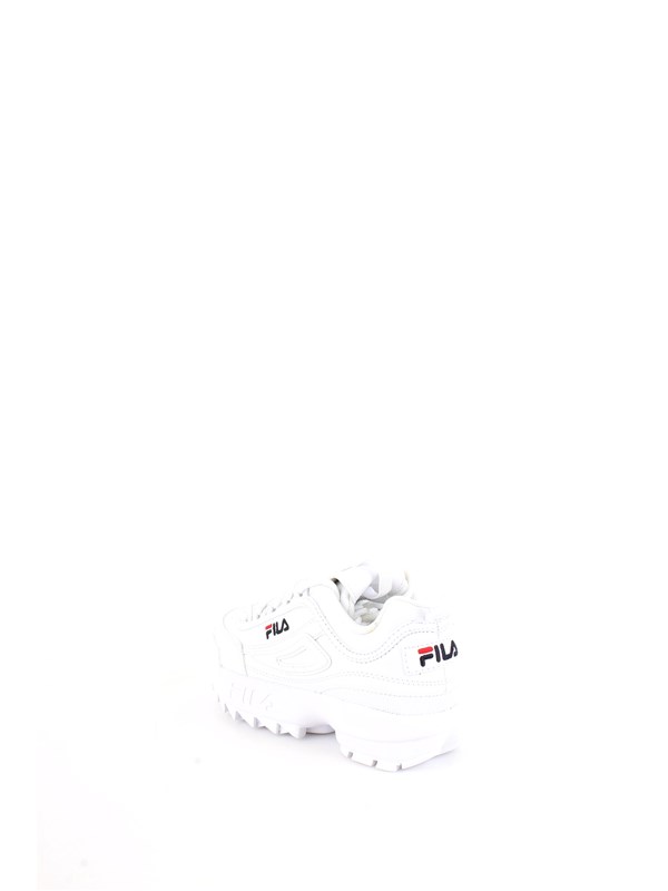 FILA 1010567.1FG White Shoes Unisex junior Sneakers