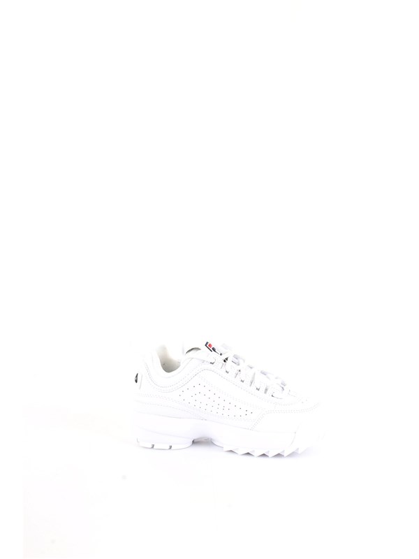 FILA 1010567.1FG White Shoes Unisex junior Sneakers