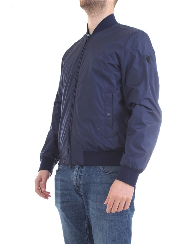 WOOLRICH CFWOOU0231MRUT2064 Blue Clothing Man Jacket