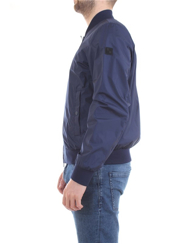 WOOLRICH CFWOOU0231MRUT2064 Blue Clothing Man Jacket
