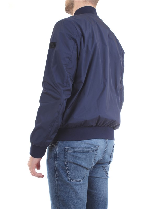 WOOLRICH CFWOOU0231MRUT2064 Blue Clothing Man Jacket