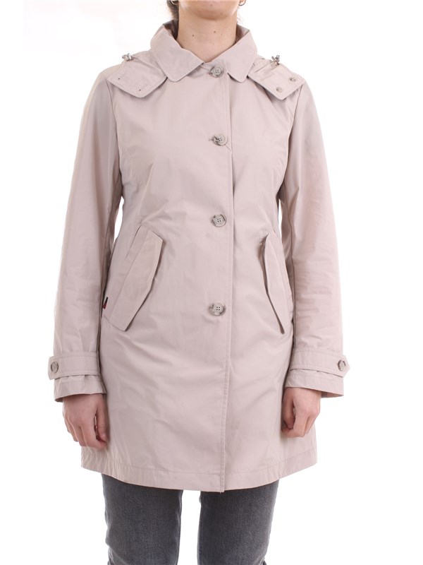 WOOLRICH CFWWOU017FRUT0573 Sand Clothing Woman Jacket WOOLRICH CFWWOU017FRUT0573 Sand Clothing Woman Jacket