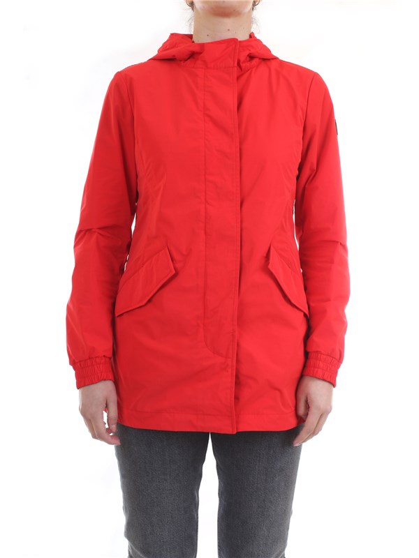 WOOLRICH CFWWOU0216FRUT0573 Rosso Abbigliamento Donna Giacca