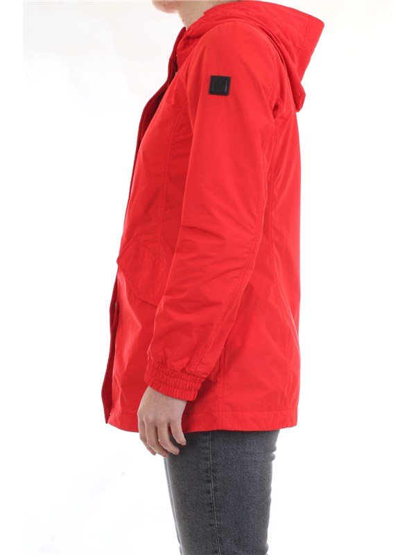 WOOLRICH CFWWOU0216FRUT0573 Red Clothing Woman Jacket