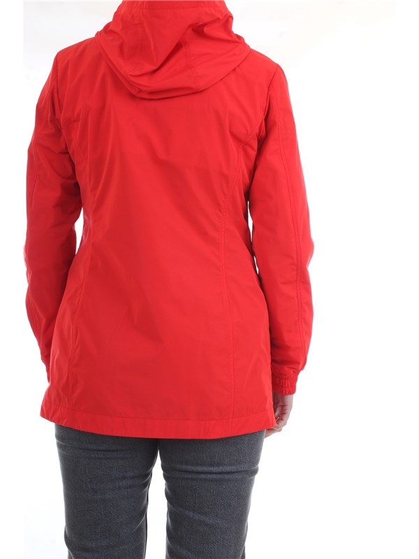 WOOLRICH CFWWOU0216FRUT0573 Rosso Abbigliamento Donna Giacca