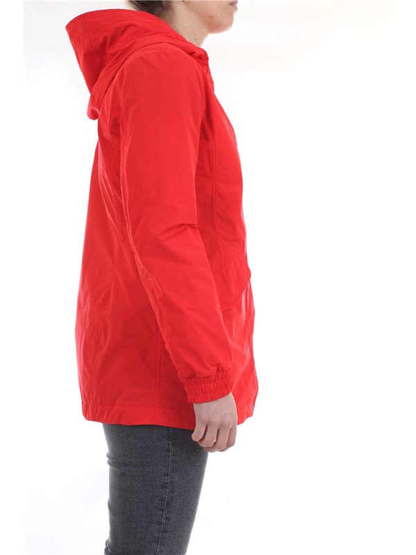 WOOLRICH CFWWOU0216FRUT0573 Rosso Abbigliamento Donna Giacca