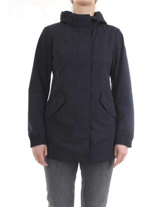 WOOLRICH CFWWOU0216FRUT0573 Blue Clothing Woman Jacket WOOLRICH CFWWOU0216FRUT0573 Blue Clothing Woman Jacket