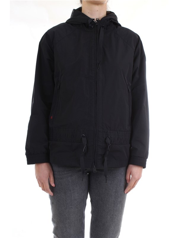 WOOLRICH CFWWOU0215FRUT0573 Nero Abbigliamento Donna Giacca