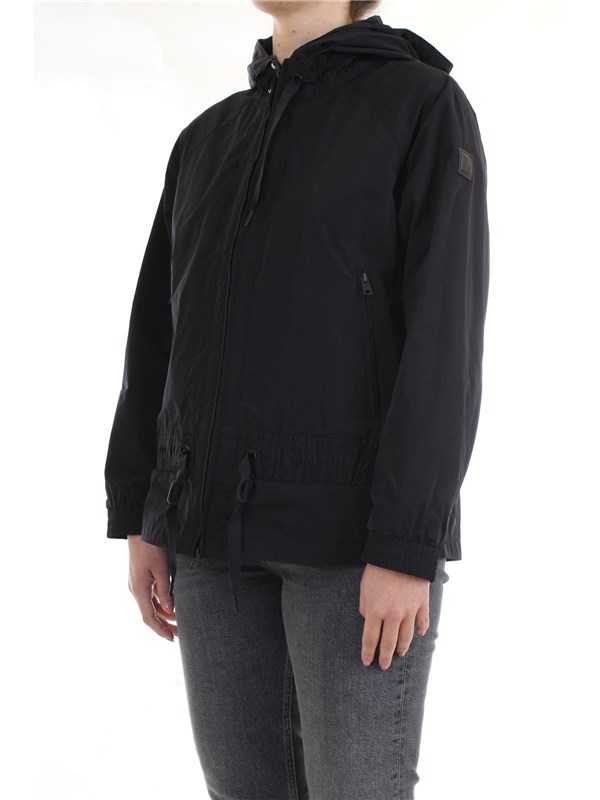 WOOLRICH CFWWOU0215FRUT0573 Nero Abbigliamento Donna Giacca