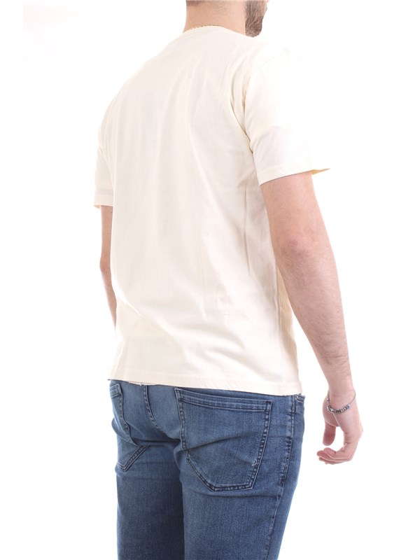 WOOLRICH CFWOTE0038MRUT1486 White Clothing Man T-Shirt/Polo