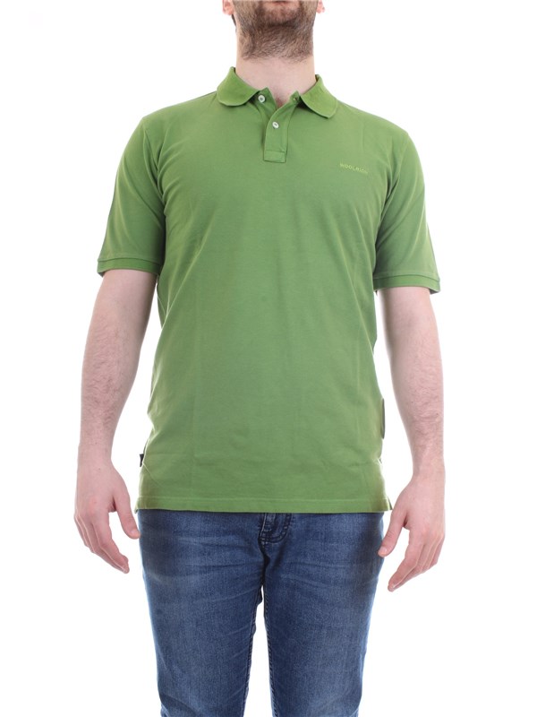 WOOLRICH CFWOPO0012MRUT1483 Green Clothing Man Polo shirt WOOLRICH CFWOPO0012MRUT1483 Green Clothing Man Polo shirt