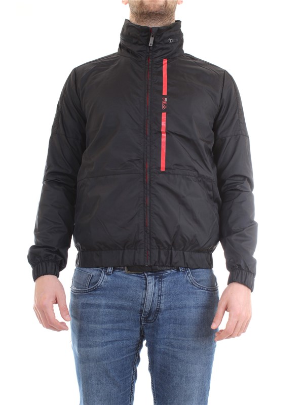FILA 683048 Black Clothing Man Jacket FILA 683048 Black Clothing Man Jacket
