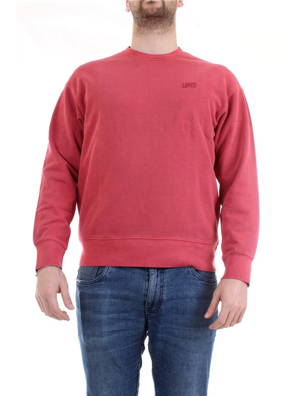 LEVI'S 85531 Red Clothing Man Sweater