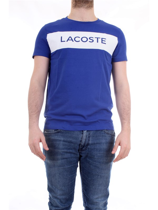 Lacoste TH4865-00 Royal Abbigliamento Uomo T-Shirt