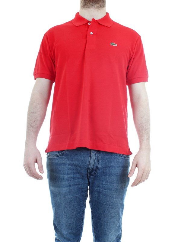 Lacoste L.12.12 Red Clothing Man Polo shirt