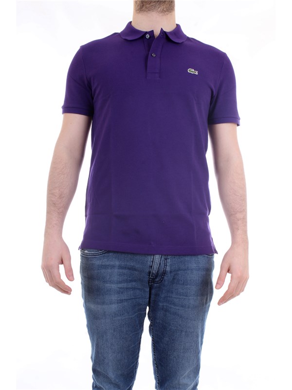Lacoste PH4012 Violet Clothing Man Polo shirt