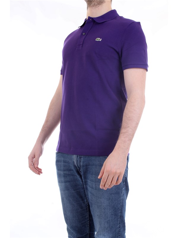Lacoste PH4012 Violet Clothing Man Polo shirt