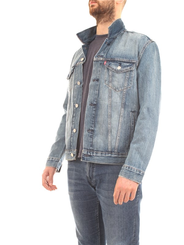 LEVI'S 723340351 Medium blue Clothing Man Jacket
