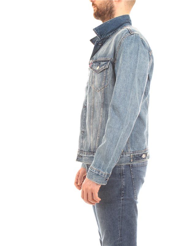 LEVI'S 723340351 Medium blue Clothing Man Jacket