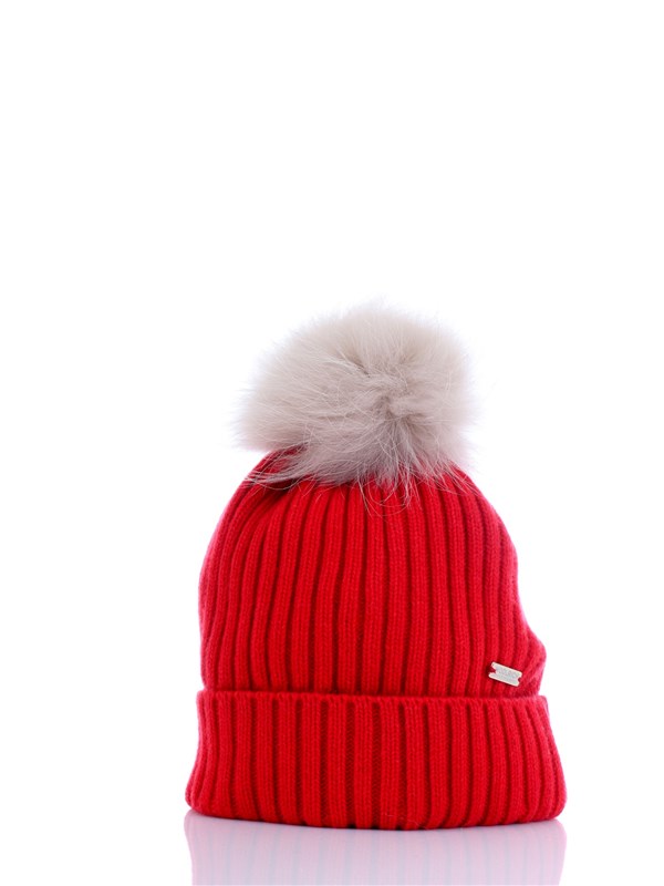 WOOLRICH WWACC1414 AC51 Red Accessories Woman Cap WOOLRICH WWACC1414 AC51 Red Accessories Woman Cap