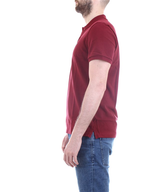 Lacoste PH4012 Bordeaux Abbigliamento Uomo Polo