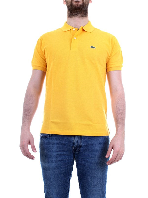 Lacoste L1264 Yellow Clothing Man Polo shirt