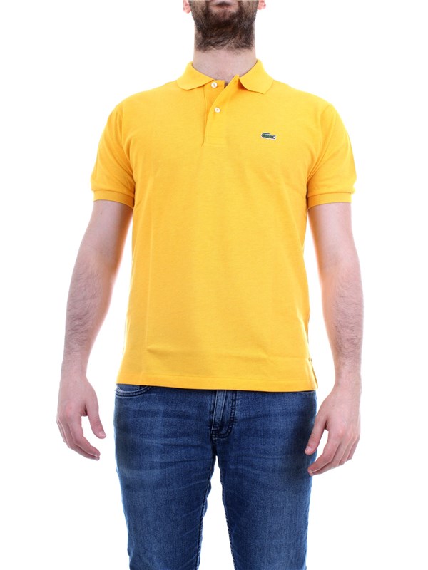 Lacoste L1264 Yellow Clothing Man Polo shirt Lacoste L1264 Yellow Clothing Man Polo shirt